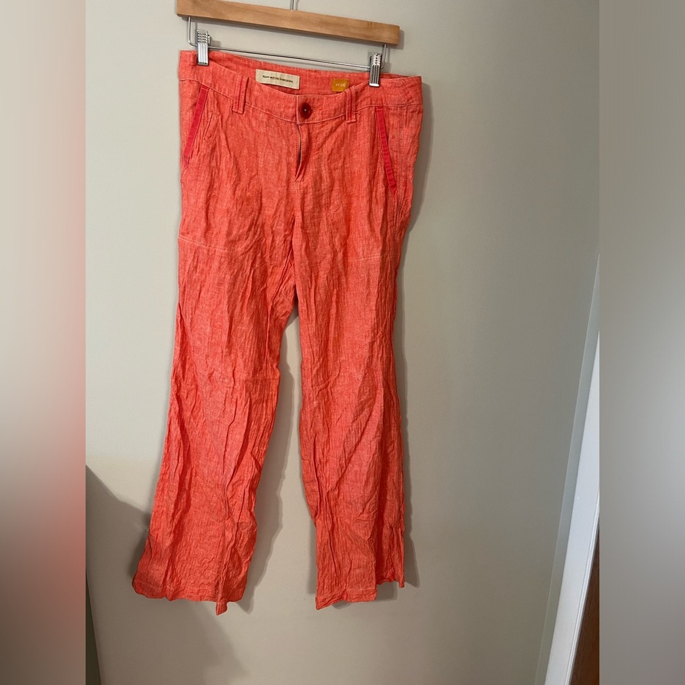Anthropologie Pilcro linen pants - Picture 4 of 7